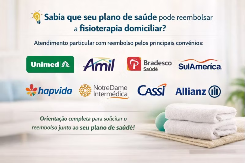 Reembolso de convênio para fisioterapia domiciliar - Fisio Home