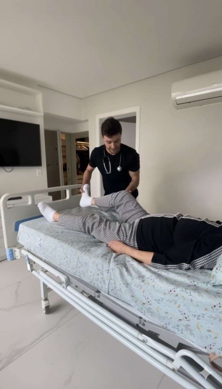 Fisioterapia domiciliar - Atendimento profissional em casa